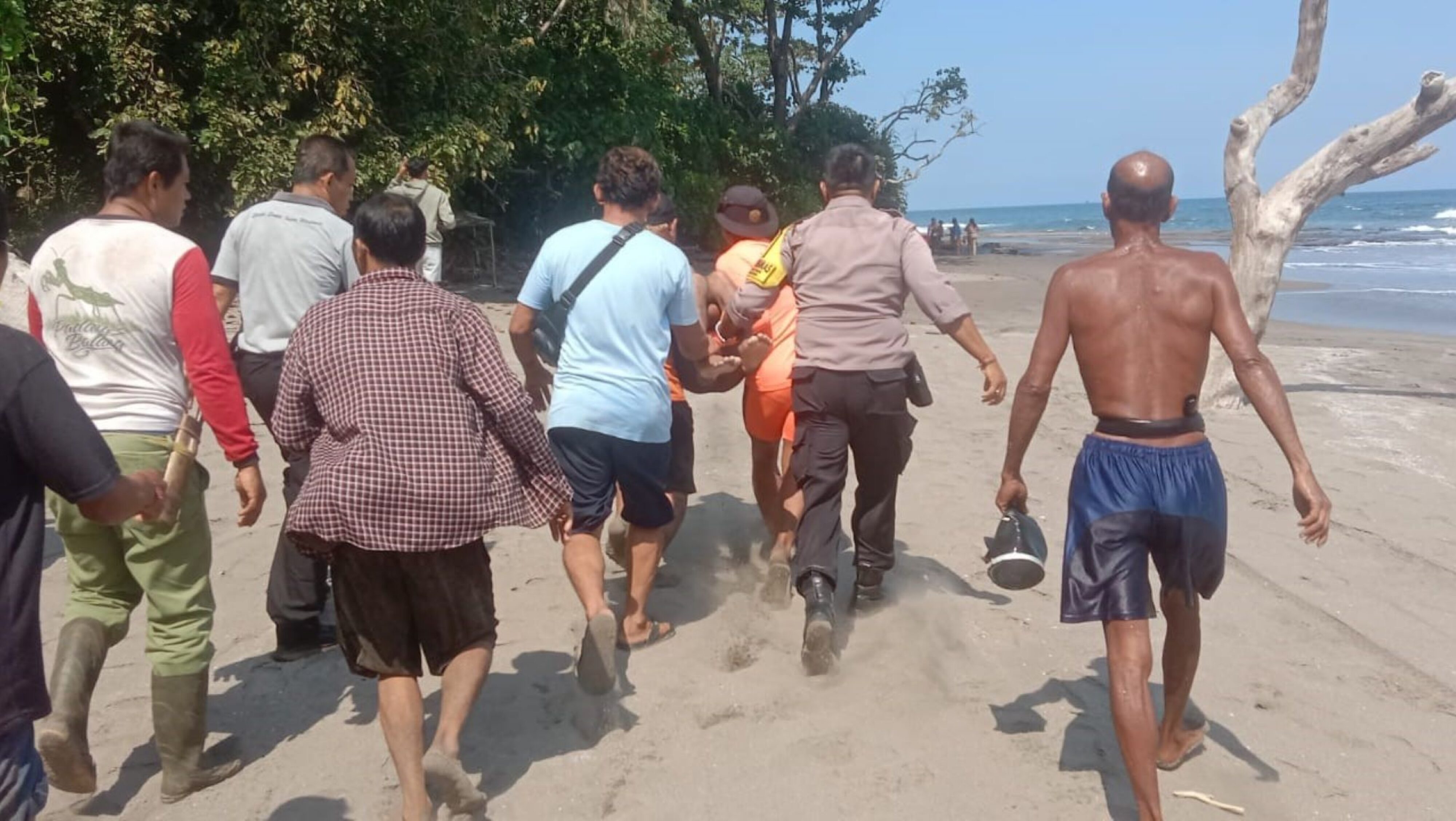 Pria Tenggelam Terseret Arus Di Pantai Galuh Jembrana Ditemukan Meninggal