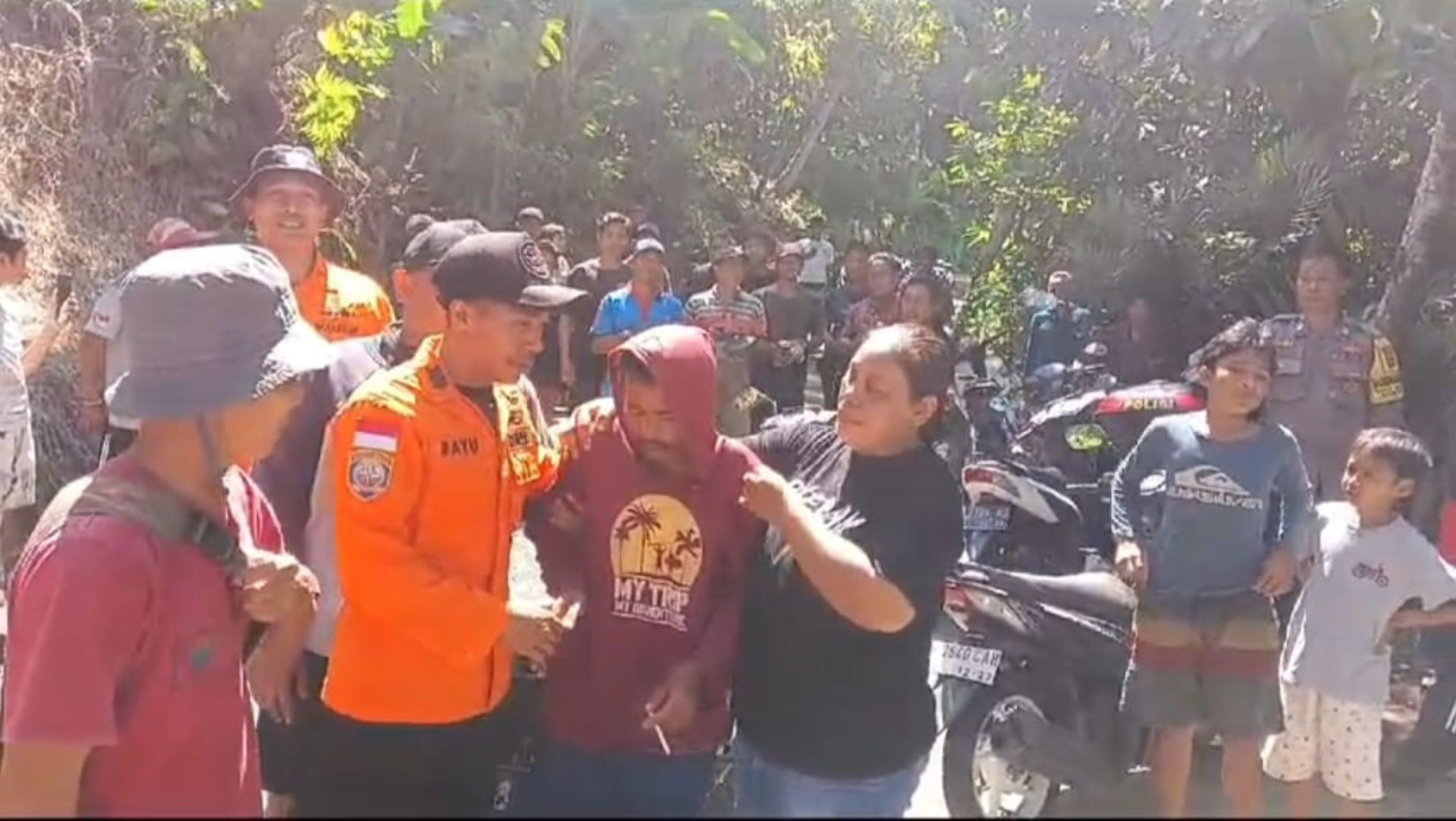 Warga Bantiran Pupuan Yang Dilaporkan Hilang Ditemukan Selamat Di Buleleng