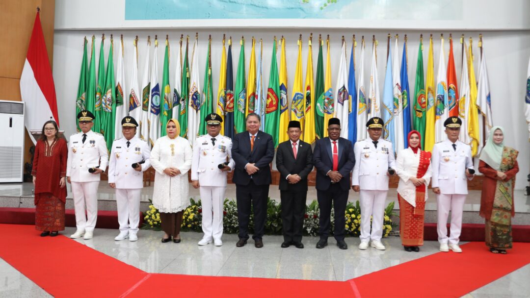 Mendagri Resmi Lantik 5 Penjabat Gubernur