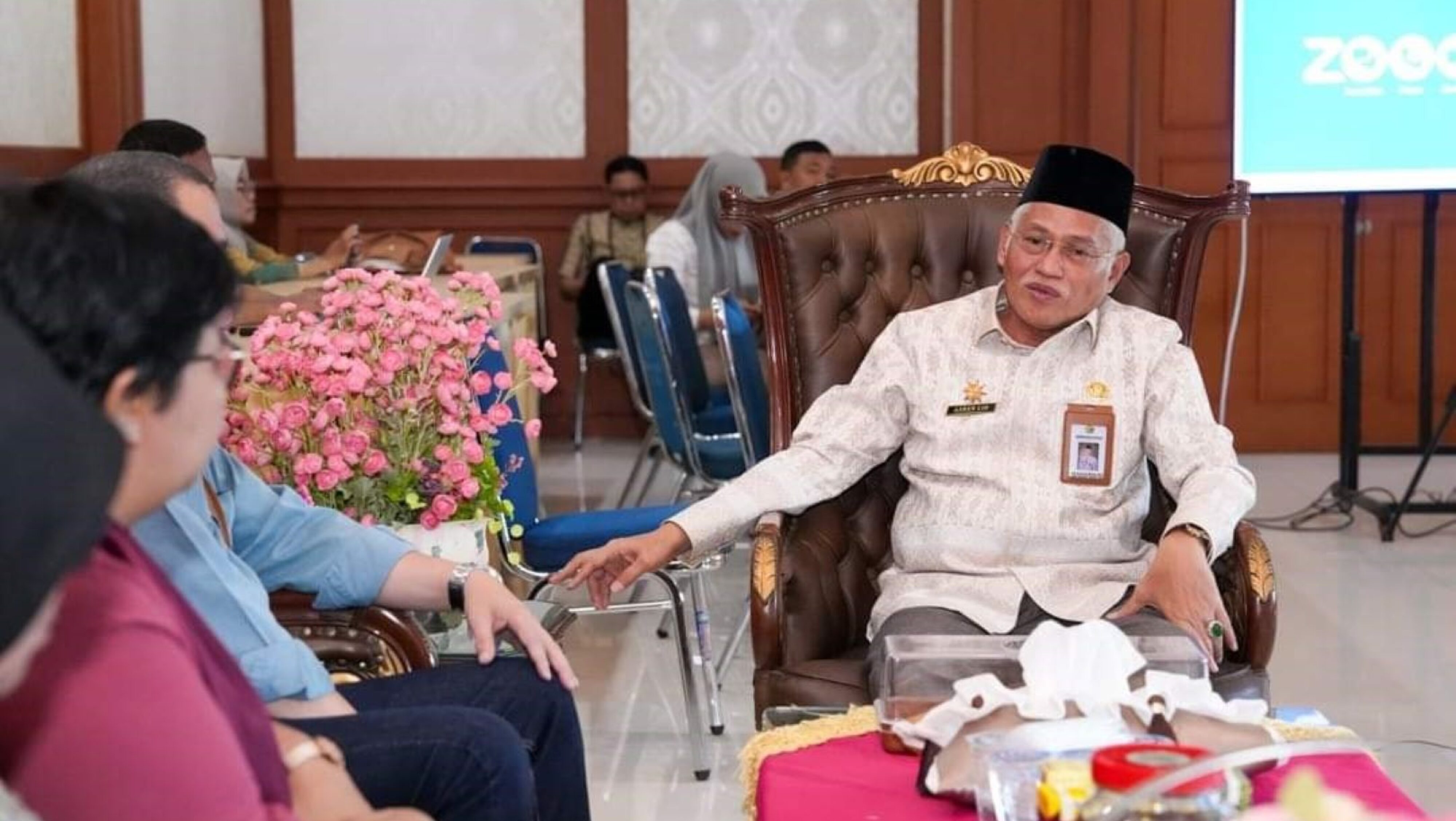 KERJASAMA RISET DAN INOVASI: SEKDA SULTRA TERIMA AUDIENSI DARI BRIN