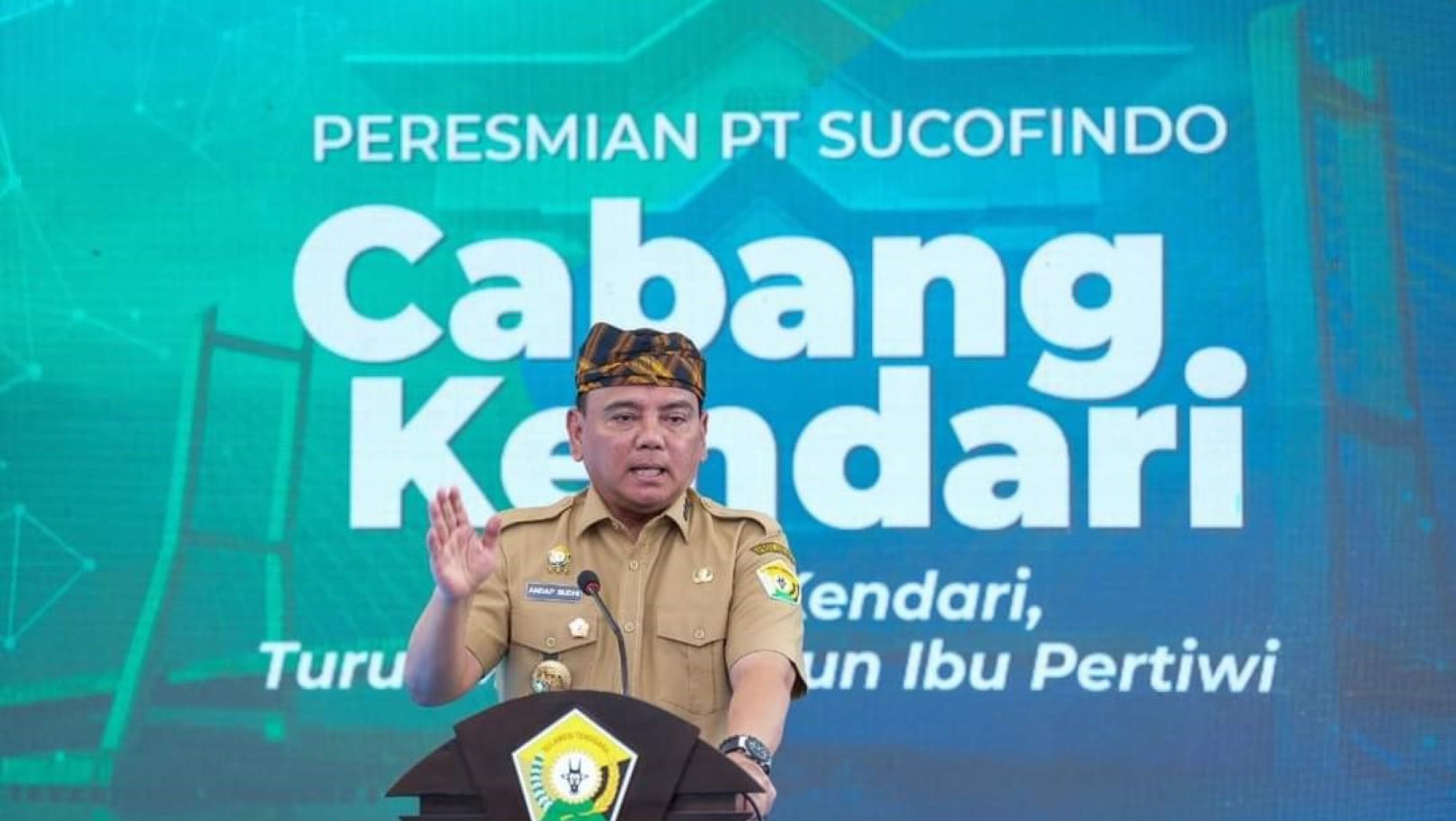 Pj Gubernur Sultra Resmikan Kantor Cabang PT. Sucofindo Kendari