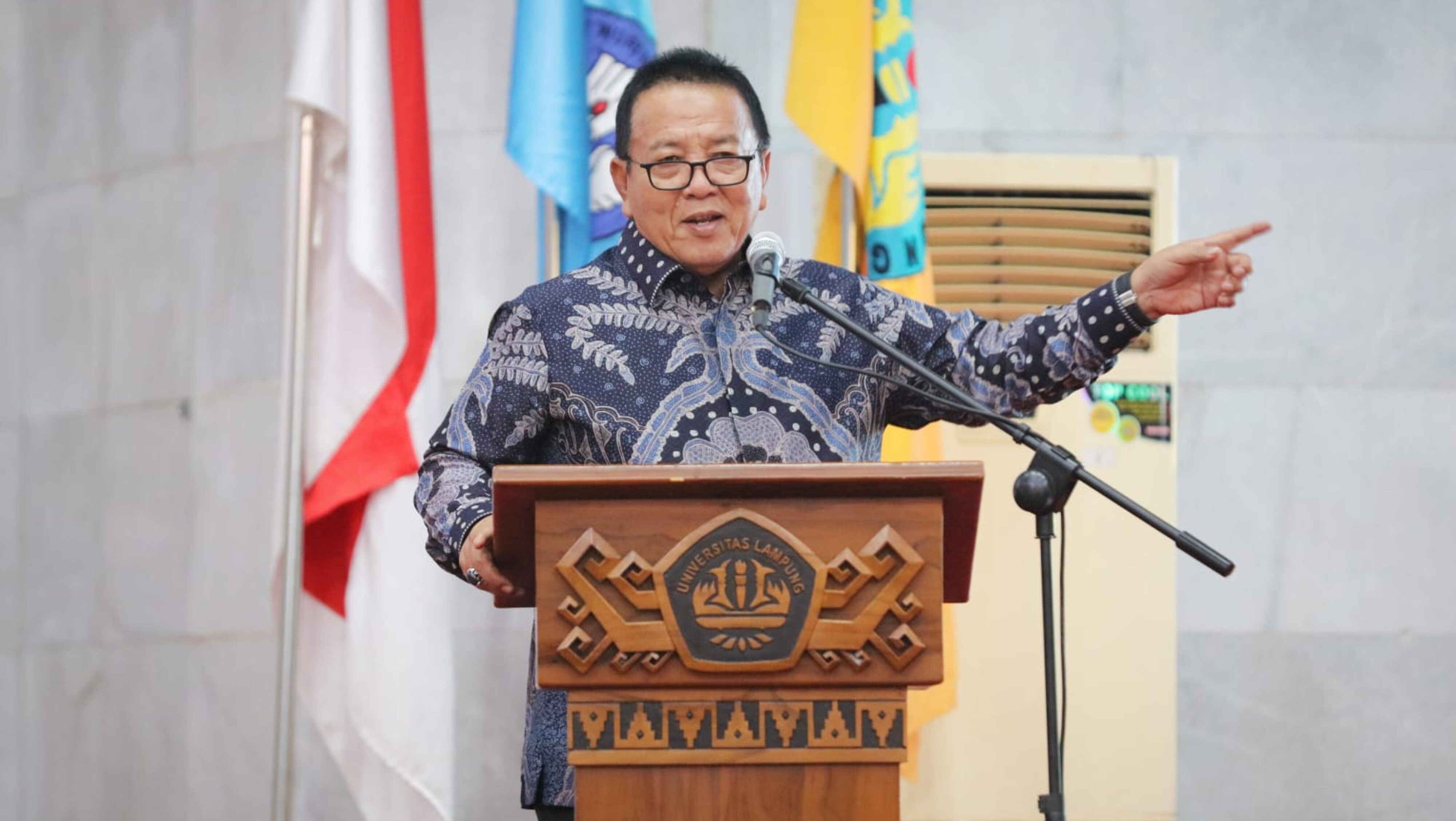 Gubernur Arinal Serahkan Hibah Tanah Seluas 150 Hektare di Kota Baru kepada Universitas Lampung
