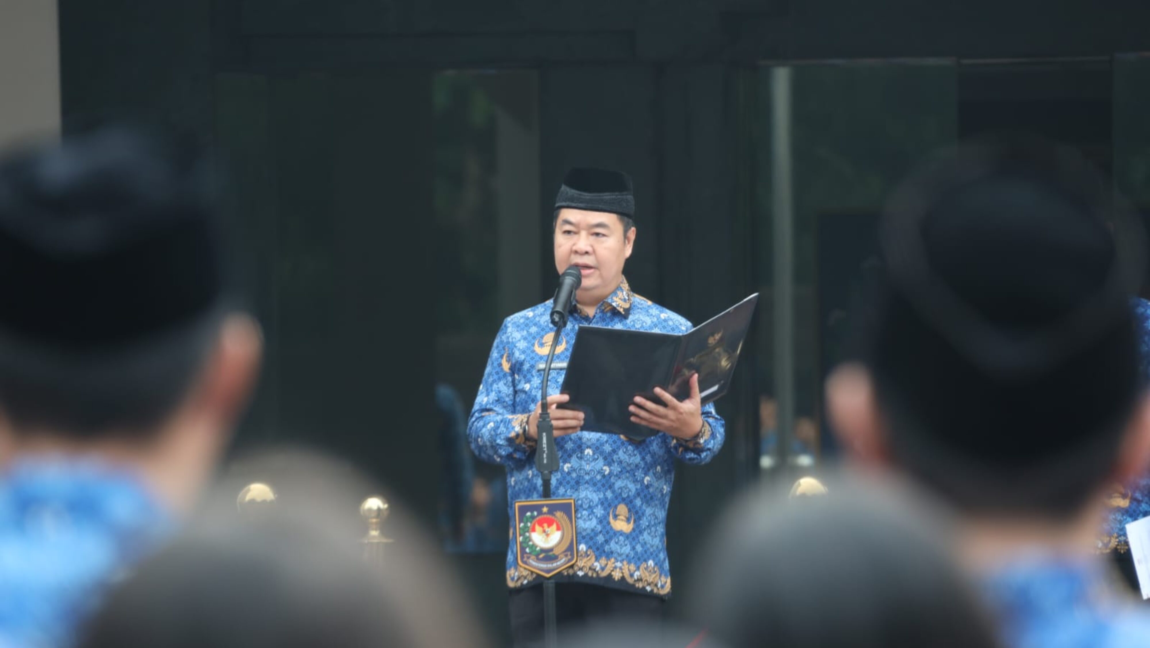 Dirjen Dukcapil Pimpin Upacara Peringatan Hari Lahir Pancasila Tahun 2024 di Lingkungan Kemendagri dan BNPP