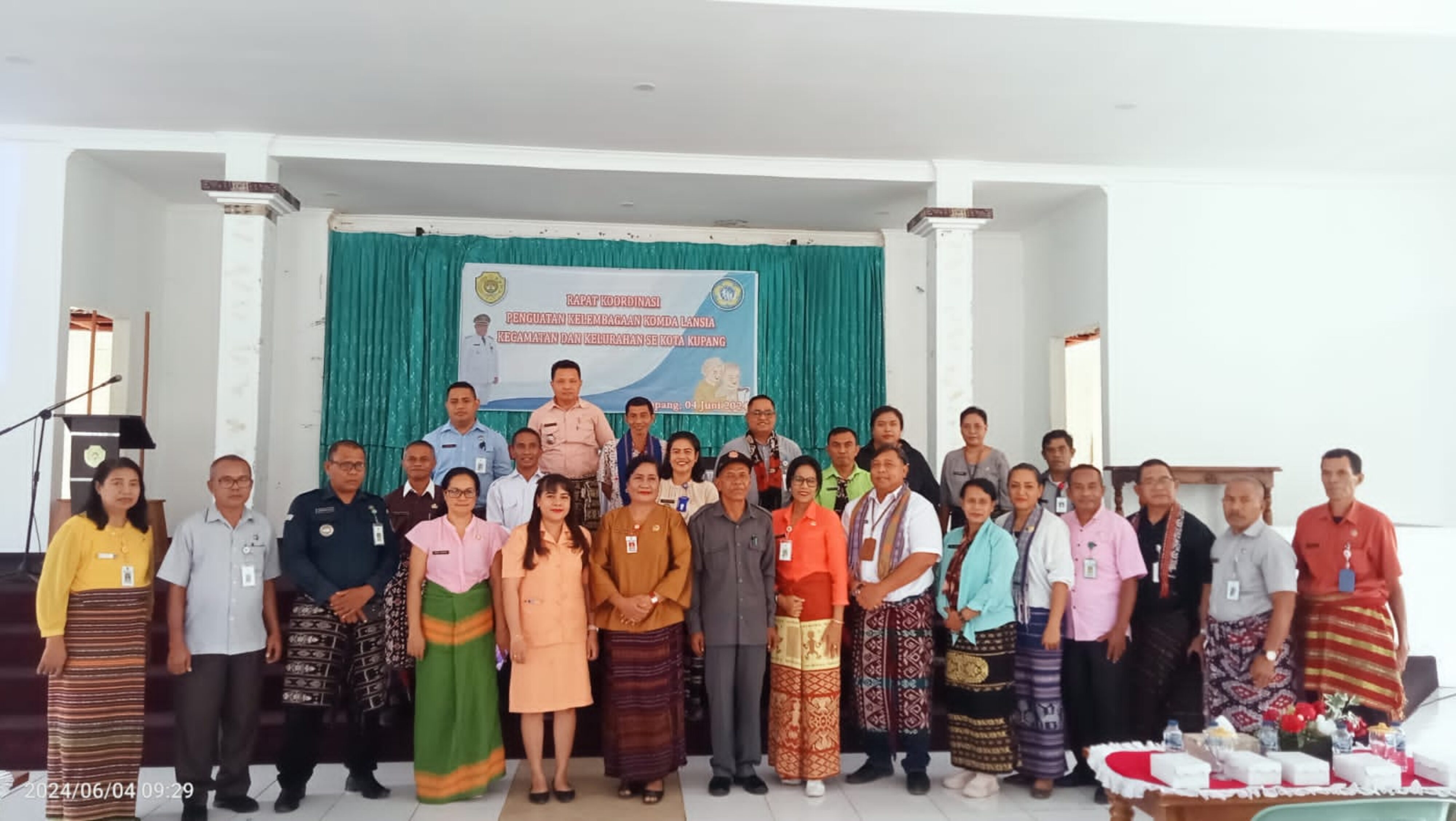 Pemkot Kupang Menggelar Rakor Terkait Penanganan Lansia, Simak Selengkapnya