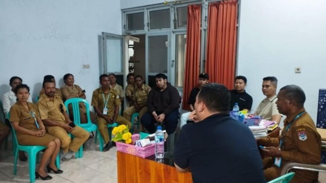 Rapat Persiapan Layananan Tim GISA 3T Di 3 kecamatan (Omesuri, Wulandoni Dan Nagawutung), Berlangsung Di kantor Dinas Dukcapil Kabupaten Lembata