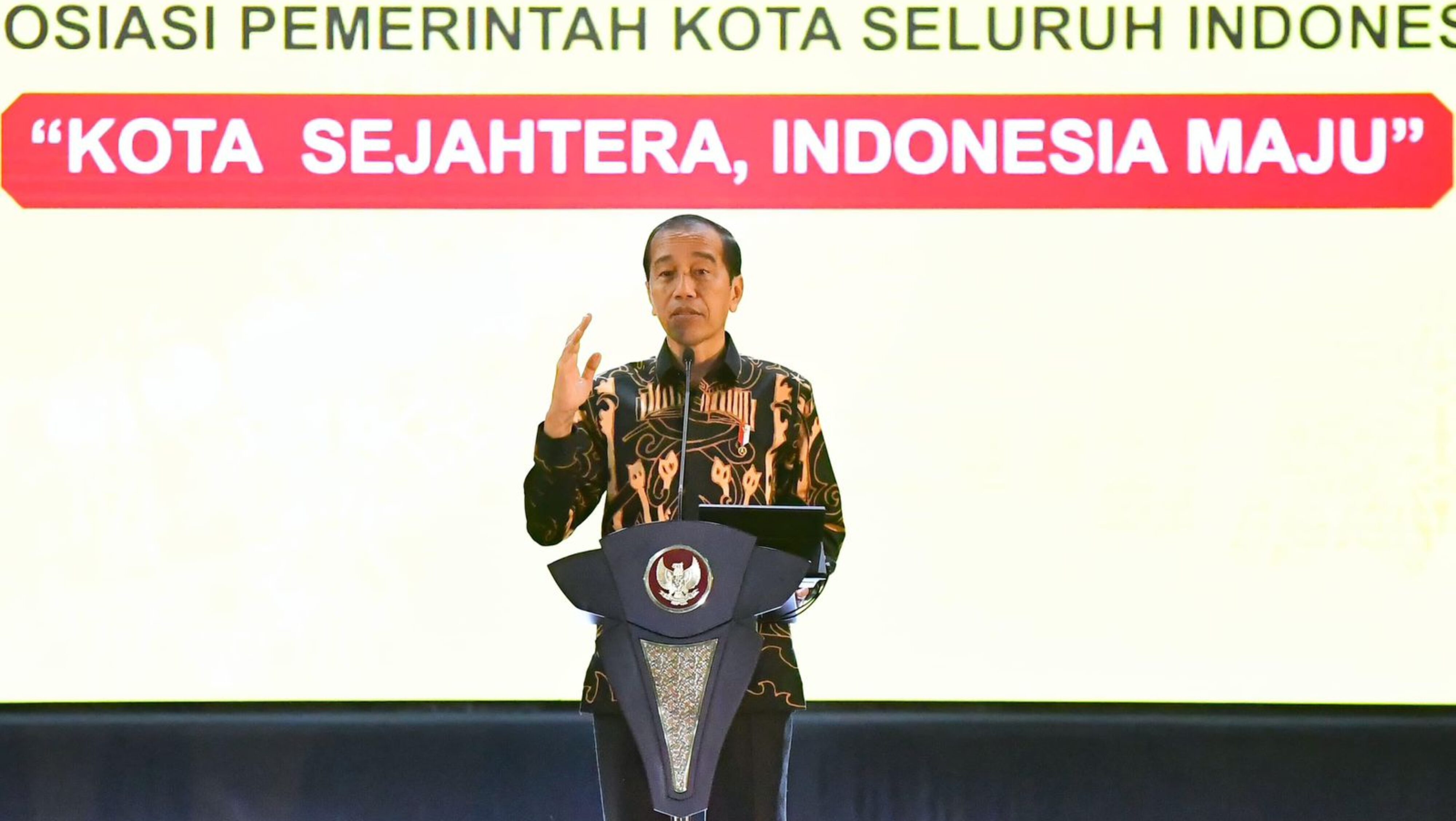 Dibuka Oleh Presiden Jokowi, Pj. Wali Kota Bekasi Hadiri Rakernas Apeksi Ke-XVII