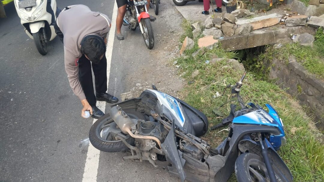 Disenggol Truk, Pengendara Motor Tewas Di Jalur Denpasar-Gilimanuk