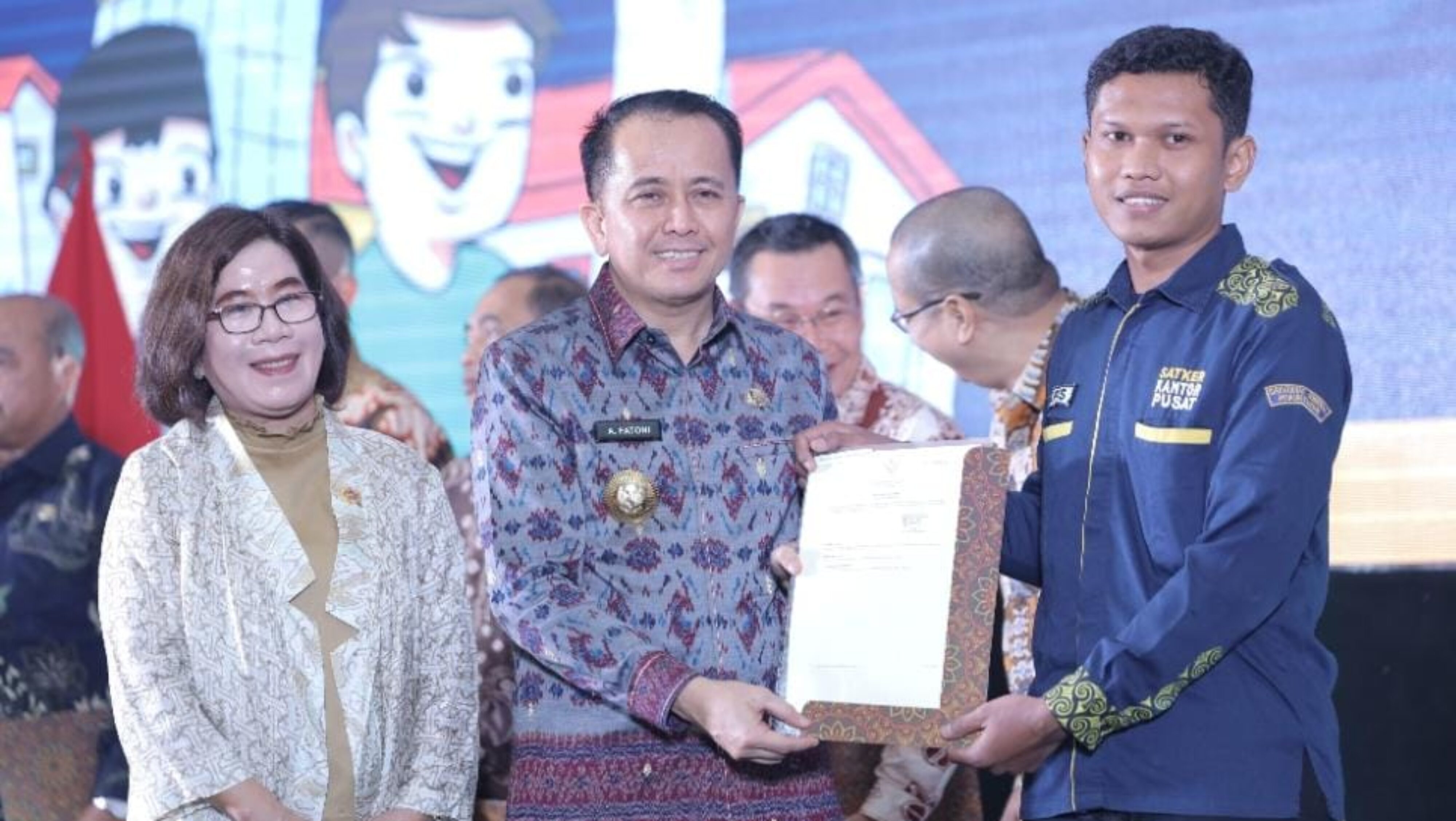 Pj Gubernur Sumsel Launching Kantor Penerbitan Dokumen Elektronik, Lengkapi Gerakan Serentak Se Sumsel