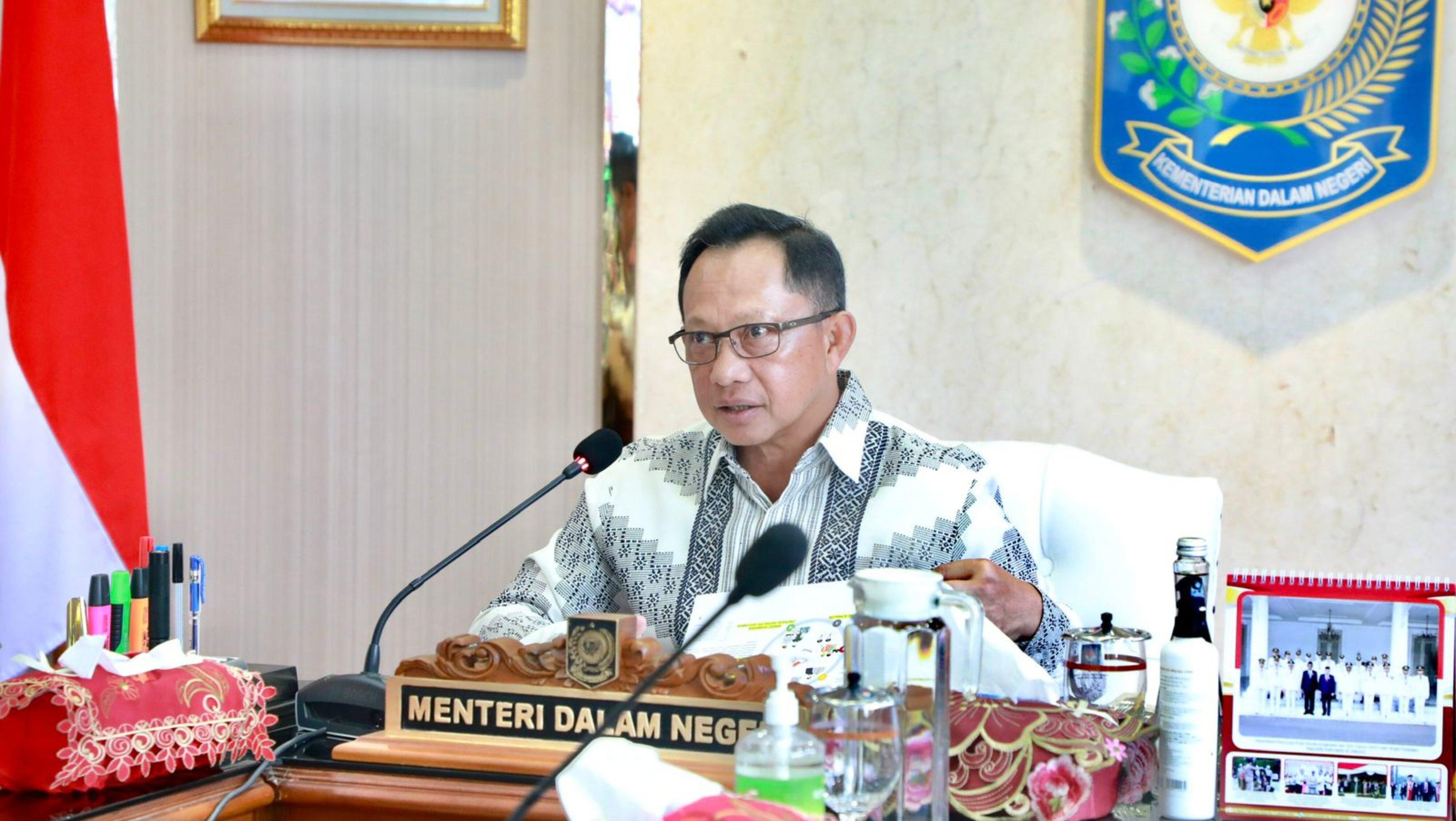 Kumpulkan Pj. Kepala Daerah, Mendagri Perkuat Koordinasi Sukseskan Pelaksanaan Pilkada Serentak 2024