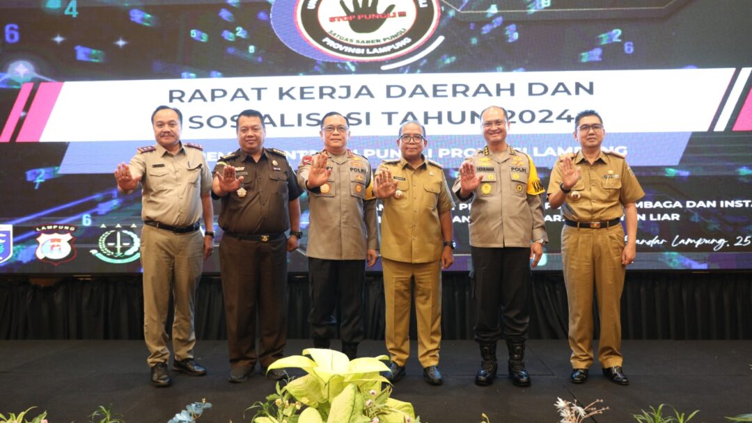 Pj. Gubernur Samsudin Buka Sosialisasi Saber Pungli Tahun 2024 Unit Pemberantasan Pungutan Liar Provinsi Dan Kabupaten/Kota