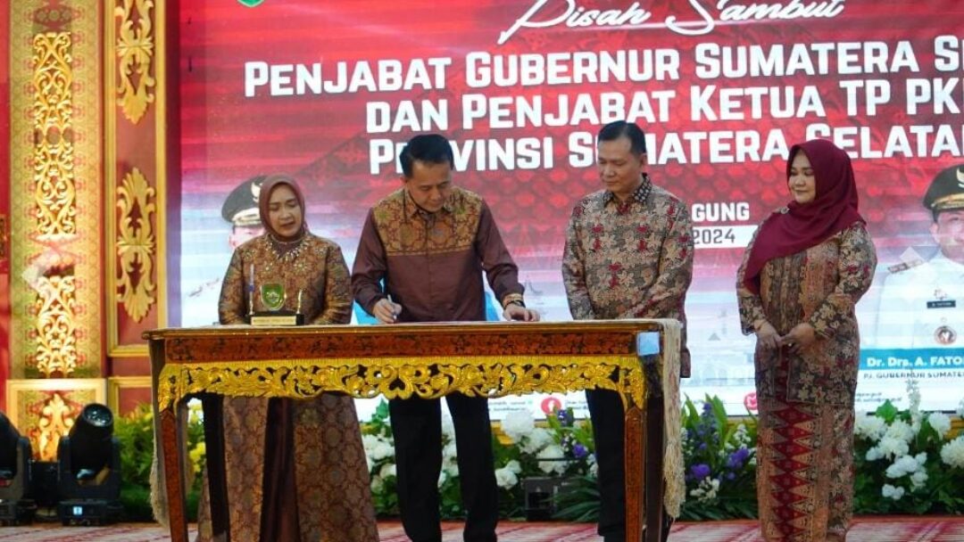 Malam Pisah Sambut Gubernur Sumsel Dan Penjabat Ketua TP PKK Provinsi Sumsel