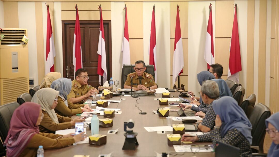Sekdaprov Fahrizal Terima Kunjungan Kerja BPJS Kesehatan Cabang Bandar Lampung Terkait Program Pesiar BPJS