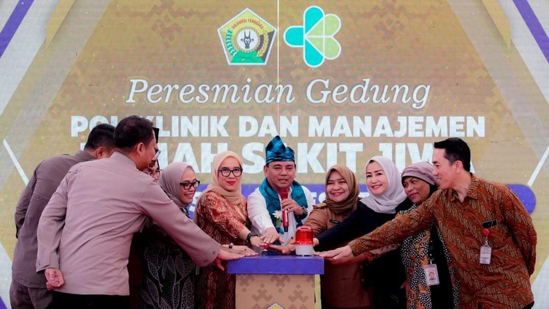 Pj Gubernur Resmikan Gedung Manajemen Administrasi Dan Poliklinik RS Jiwa Sultra