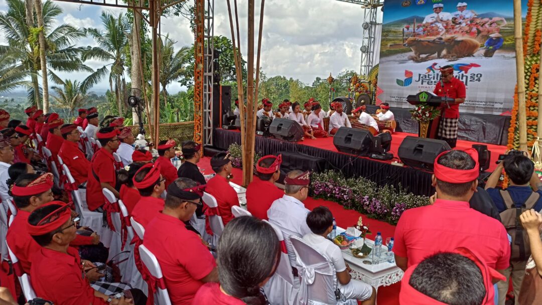 Buka Festival Jatiluwih V, Sanjaya Berpesan Jaga Ciri Khas Wilayah