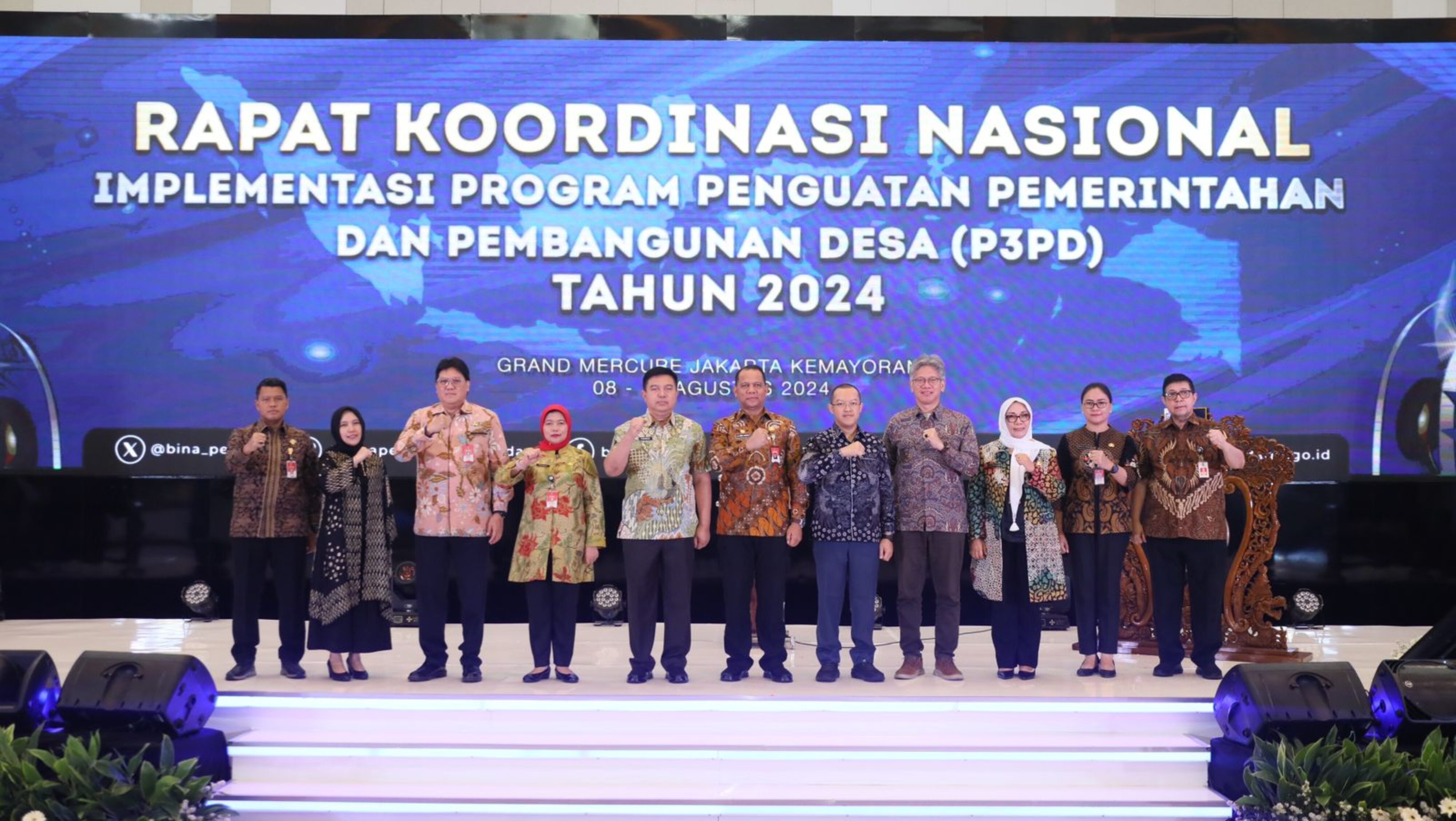 Plt. Sekjen Kemendagri Dorong Optimalisasi Peran BUMDes pada Rakornas P3PD Tahun 2024