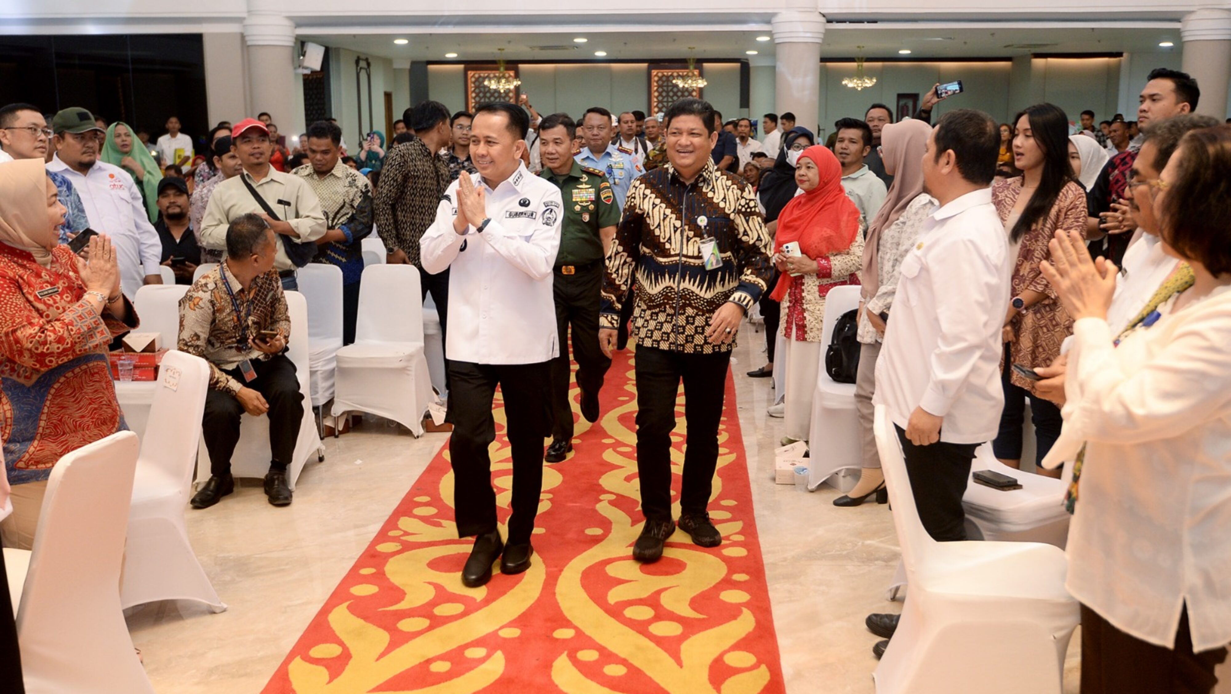 Pj Gubernur Agus Fatoni Launching Gerakan Perlindungan Tenaga Rentan Serentak se-Sumut