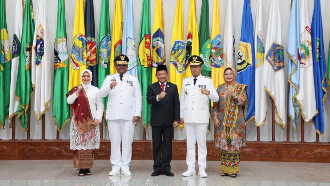 Mendagri Tito Lantik Pj. Gubernur Aceh dan Kepulauan Babel