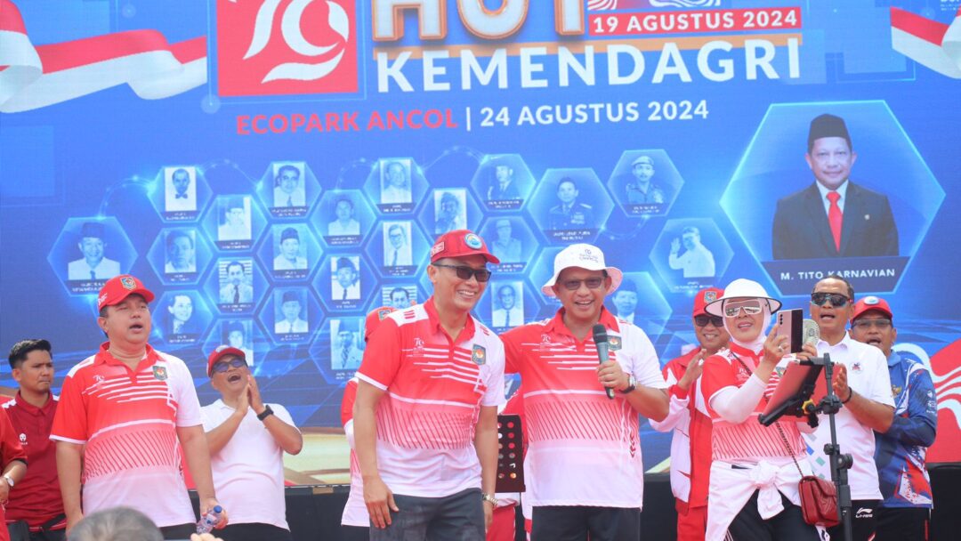 Ribuan Doa di Ulang Tahun Prof Zudan di Usia 55 Tahun dari Mendagri Tito Karnavian dan Jajaran di HUT Kemendagri