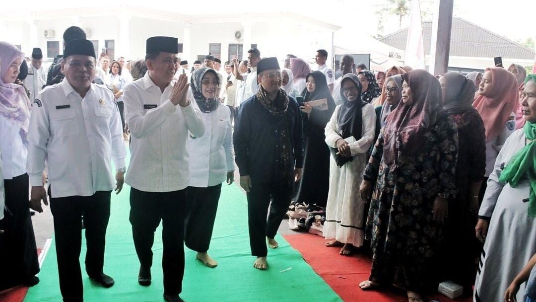 Pj Gubernur Sumut Agus Fatoni Mengajak Masyarakat Labuhan Batu Untuk Mendukung Kesuksesan Kegiatan PON XXI Aceh-Sumut 2024