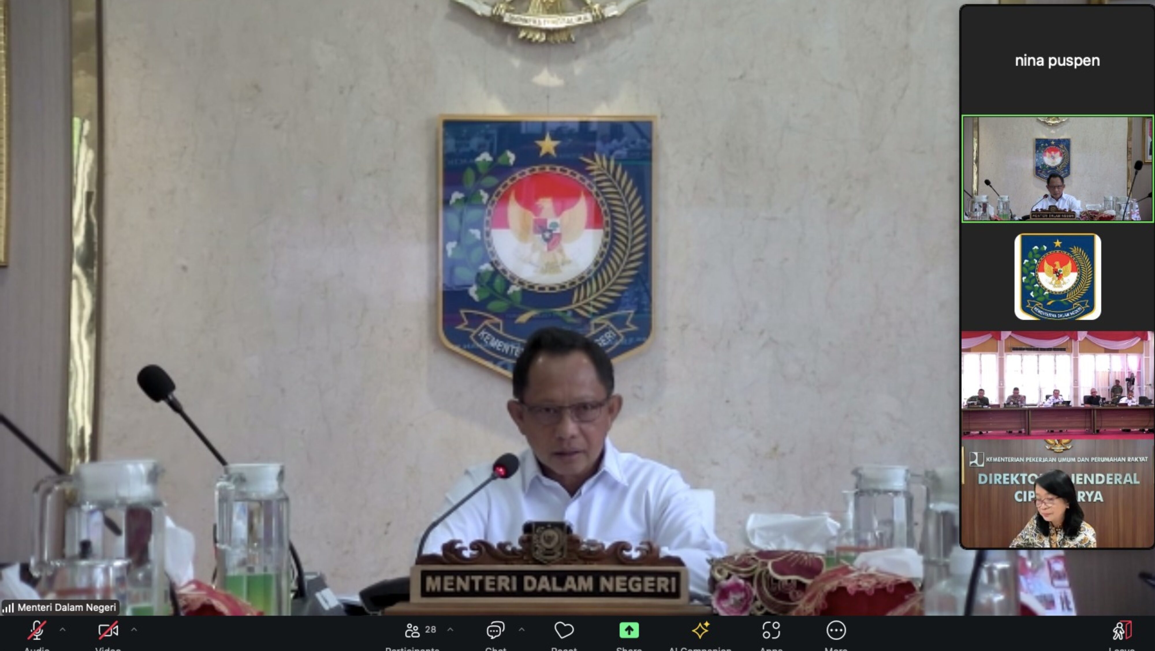 Mendagri Dorong Kementerian/Lembaga dan Pemda Semarakkan PON XXI Aceh-Sumut 2024