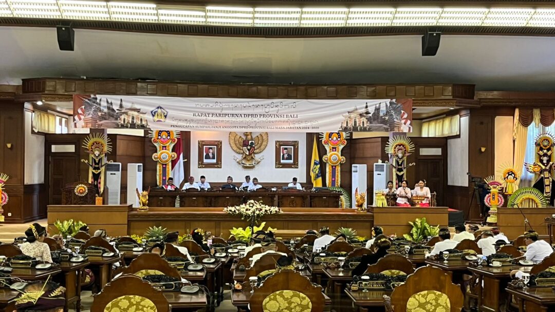55 Anggota DPRD Bali Resmi Dilantik Hari ini