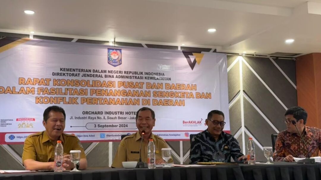 Ditjen Bina Adwil Tegaskan Urgensi Penataan Dinas Pertanahan untuk Mengatasi Konflik Tanah di Daerah