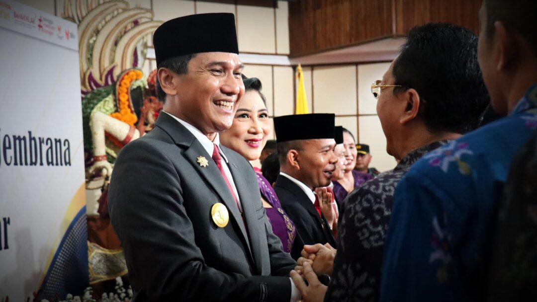 Karo Pemkesra Pemprov Bali, Ketut Sukra Negara Dikukuhkan sebagai  Pjs Bupati Jembrana