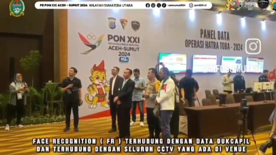 Pj Gubernur Sumut Agus Fatoni Mengapresiasi dan Meninjau Media Center Utama PON XXI