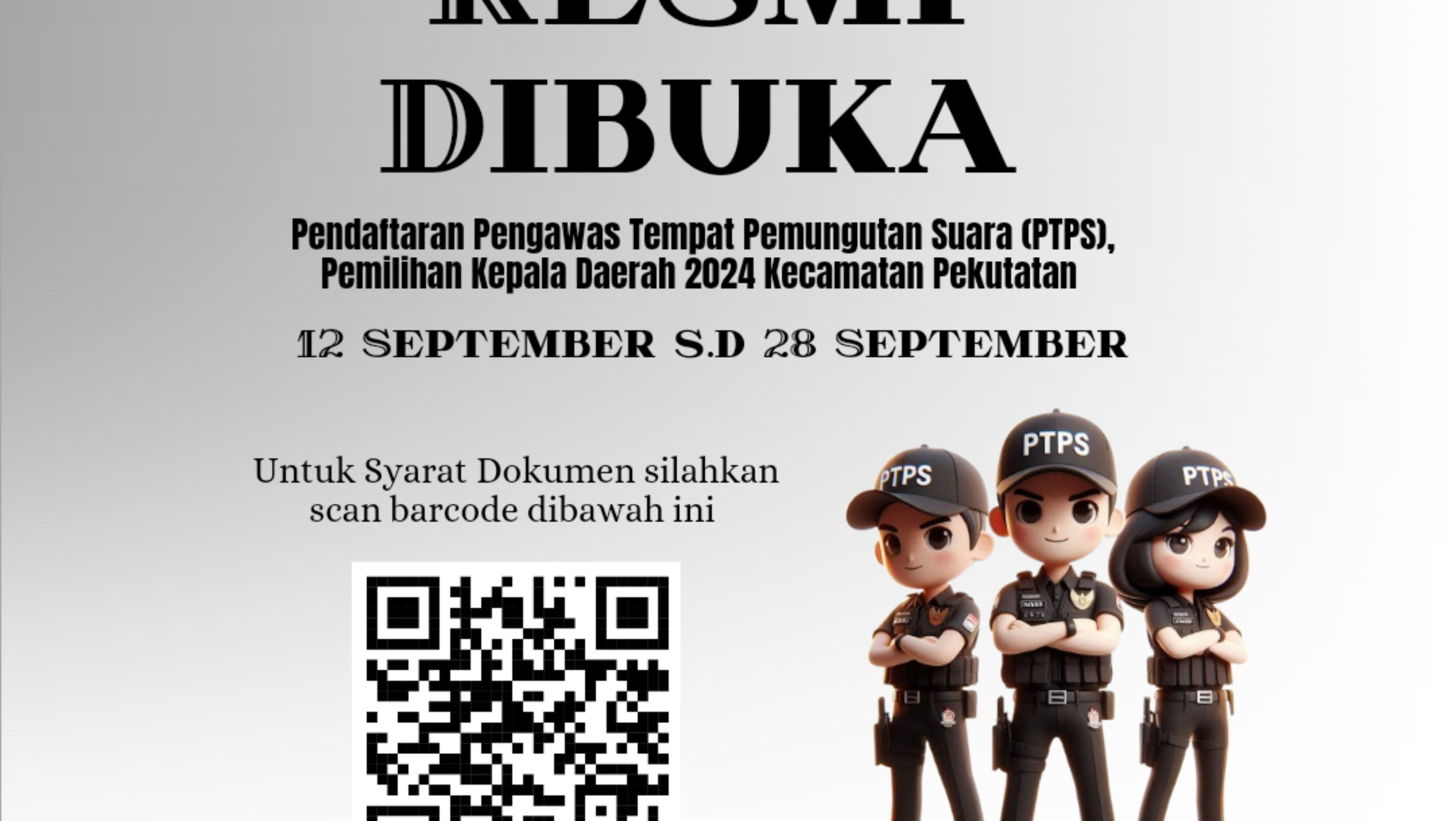 Bawaslu Jembrana Buka Rekrutmen Penfawas TPS