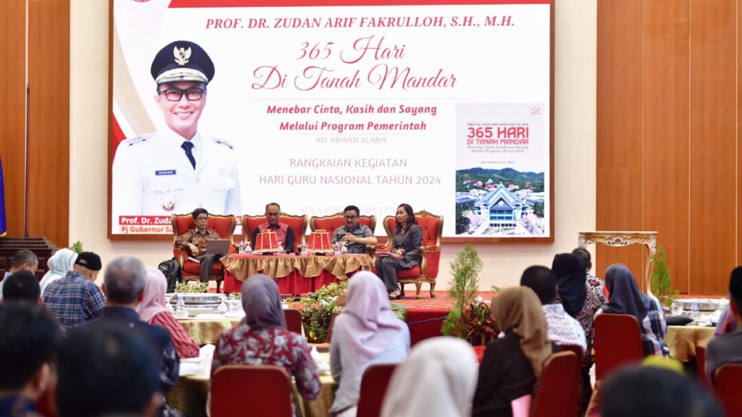 Bedah Buku Prof Zudan Arif Fakrulloh, Jufri Rahman: Ini Buku Pintar Bagi Pj Gubernur di Masa Depan
