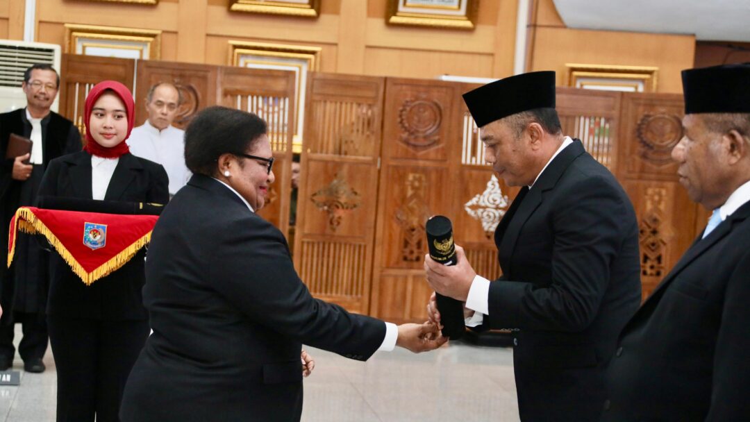 Lantik Pansel DPRP, Wamendagri Ribka Tekankan Komitmen terhadap Hak OAP dalam Politik dan Pemerintahan