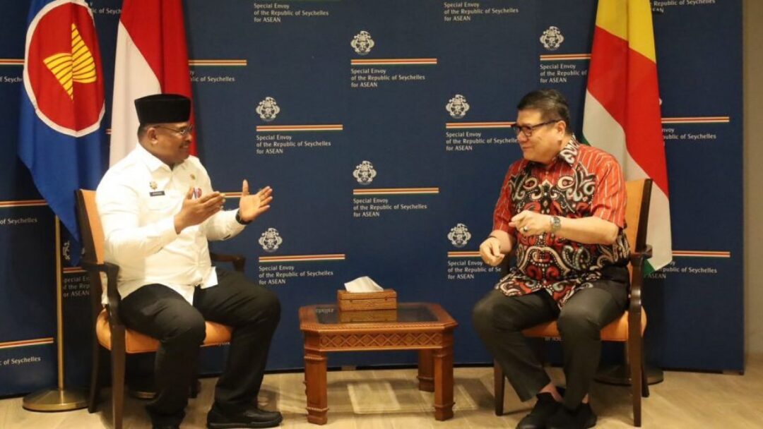 Pj Gubernur Safrizal Jumpai Dubes Syechelles Ajak Investasi Ke Aceh