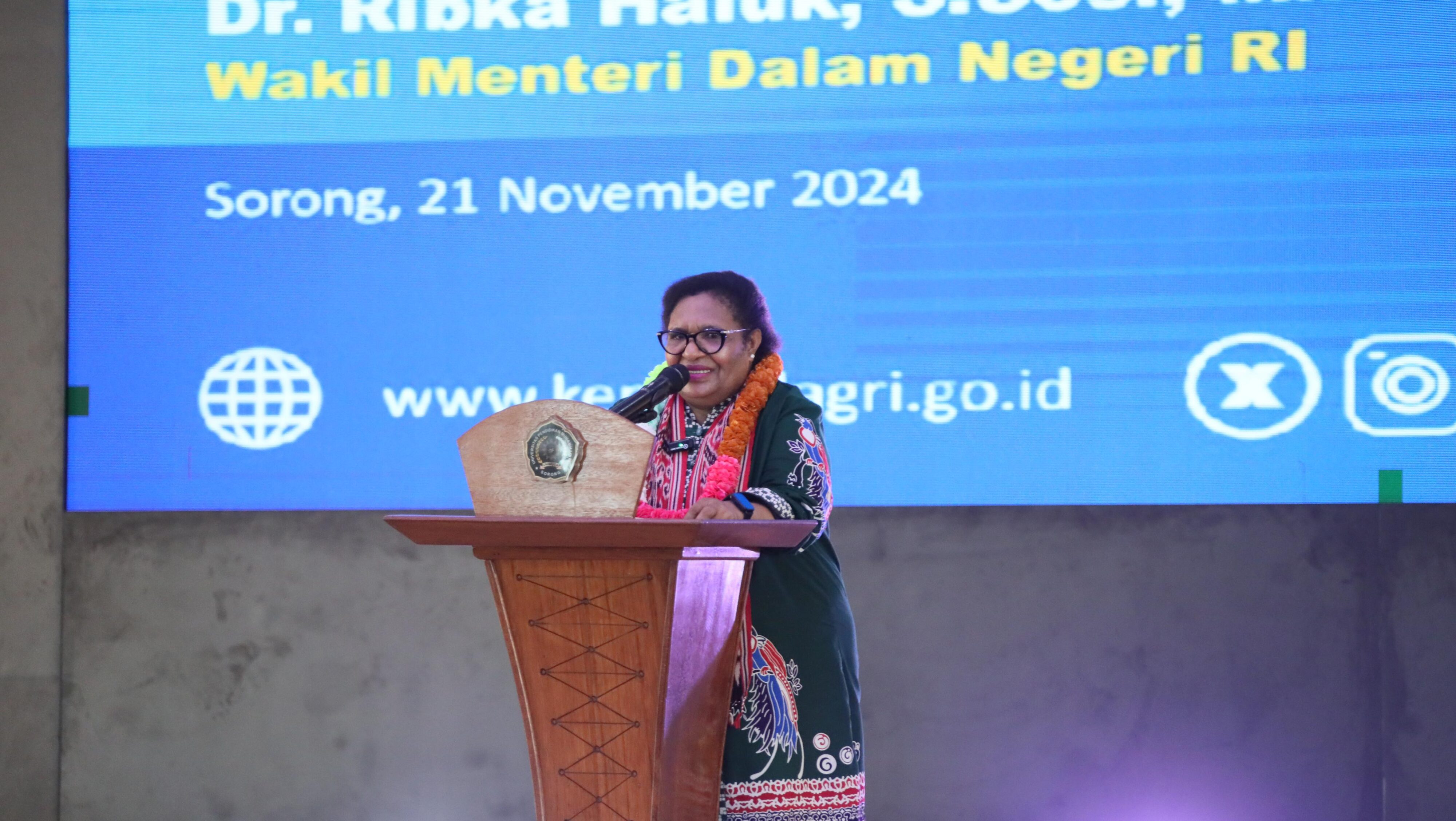 Fokus Majukan Pendidikan Anak Papua, Wamendagri Ribka Dorong Setiap Provinsi Di Papua Punya Perguruan Tinggi