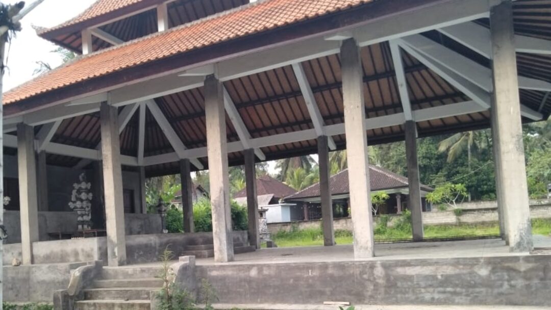 Hibah Badung Diduga Disunat, Pembangunan Wantilan Tukadaya Mangkrak
