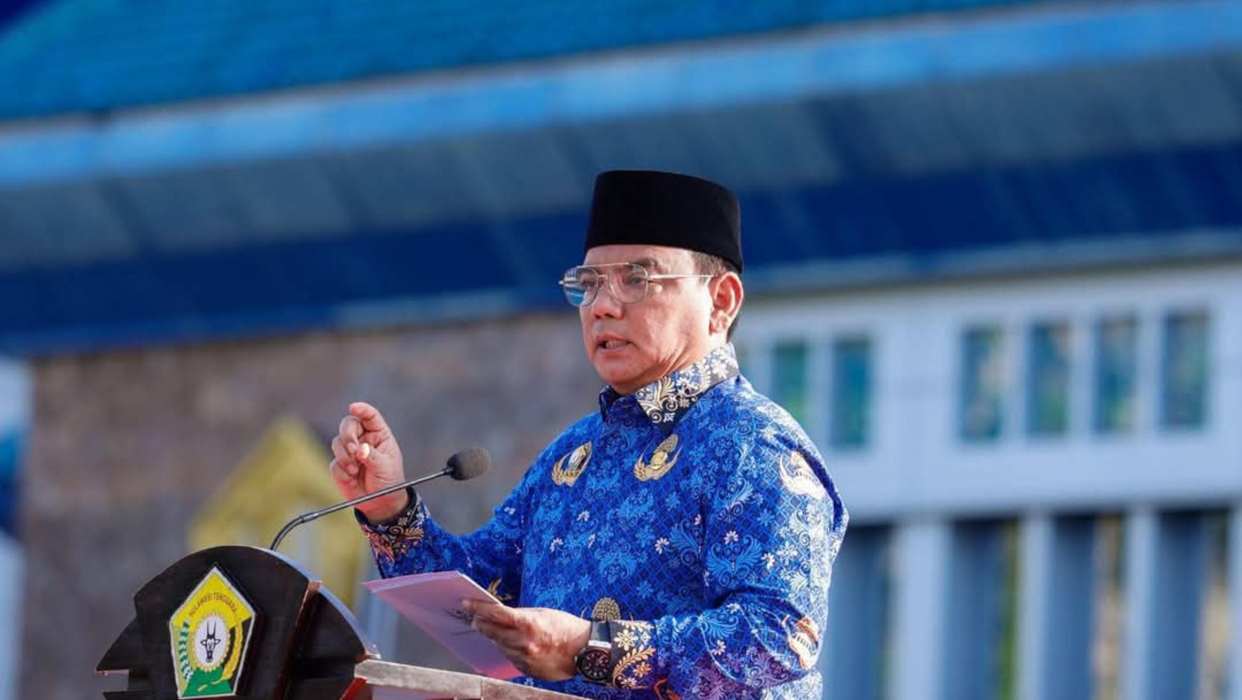 Upacara Hari Kesadaran Nasional, Pj Gubernur Sultra: Awali Tahun Baru dengan Komitmen Tinggi untuk Tingkatkan Pelayanan Publik
