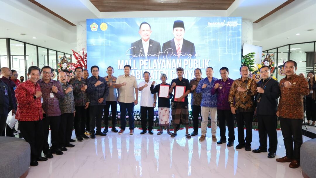 Apresiasi Layanan PBG Gianyar, Mendagri: Bali Sudah Miliki Rencana Detail Tata Ruang