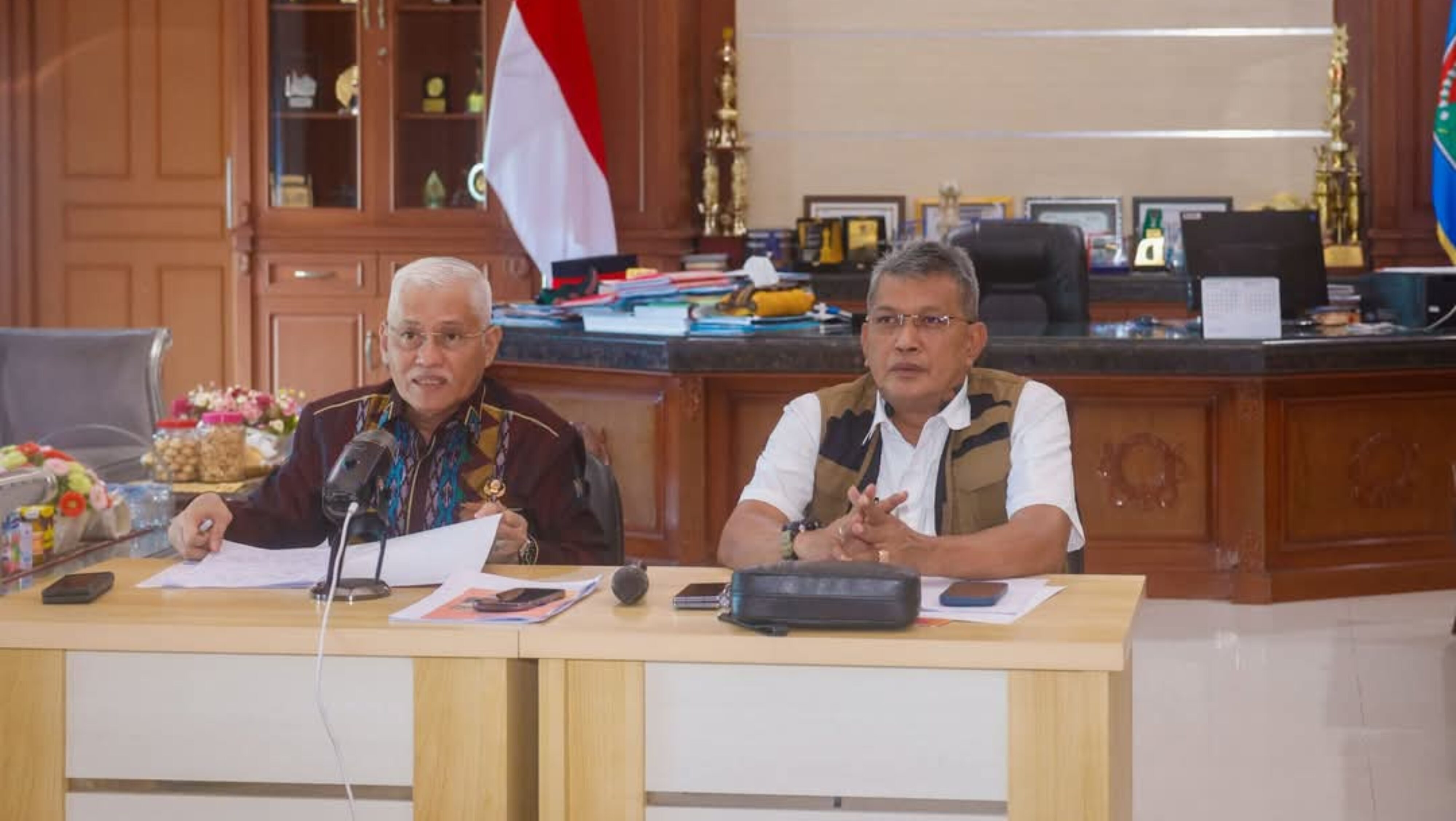 Sekda Pimpin Rakor Bencana, Tekankan Pentingnya Pelayanan Terbaik Kepada Masyarakat