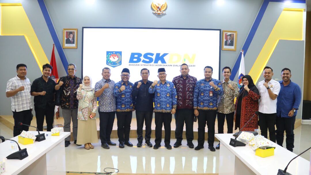Bahas Penguatan BRIDA, BSKDN Kemendagri Pacu Jambi Perkuat Strategi Kebijakan Berbasis Data