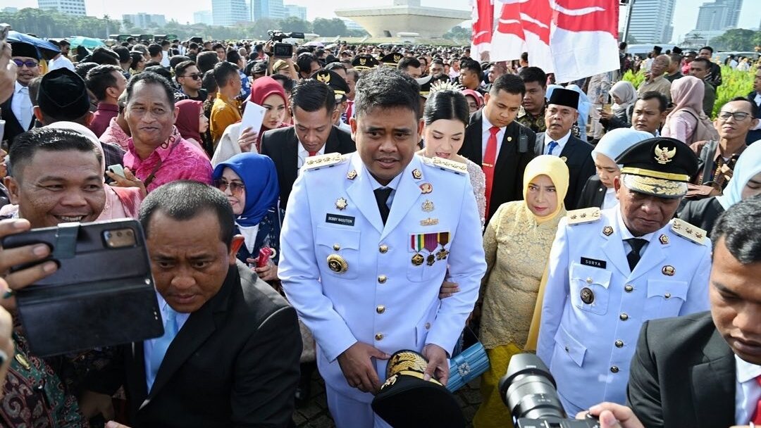Bobby Afif Nasution Resmi Jadi Gubernur Termuda di Indonesia