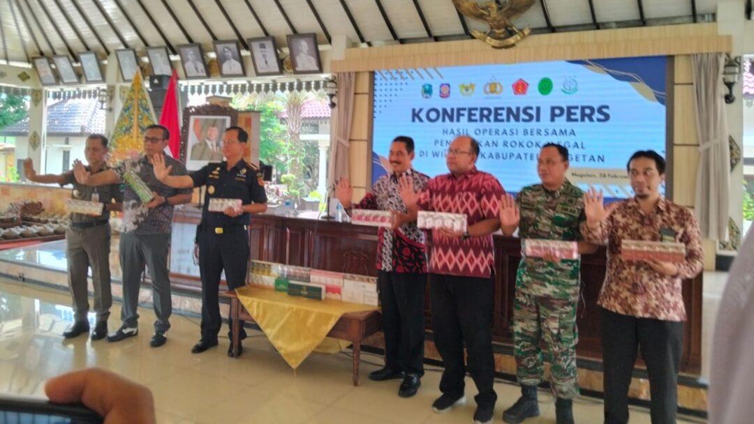 Bea Cukai Madiun Tindak Tegas Pengedar Rokok Ilegal Di Magetan