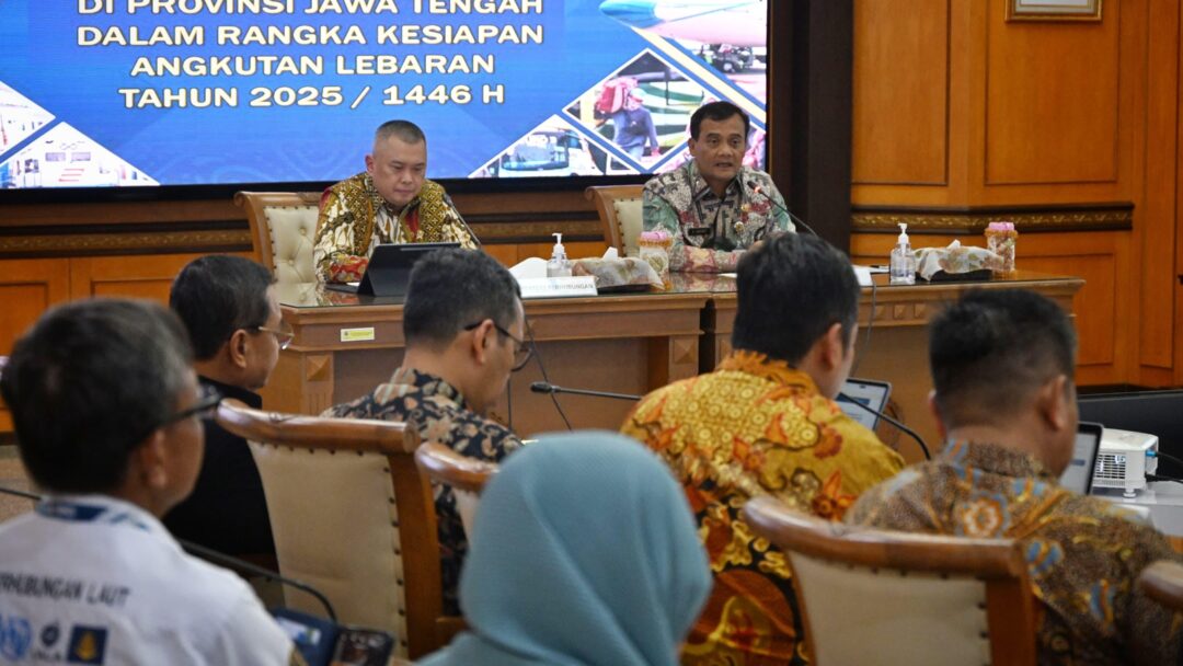 Menhub Dudy Temui Gubernur Jateng, Koordinasikan Persiapan Angkutan Lebaran 2025 Jateng Diprediksi Menjadi Daerah dengan Tujuan Pemudik Terbanyak