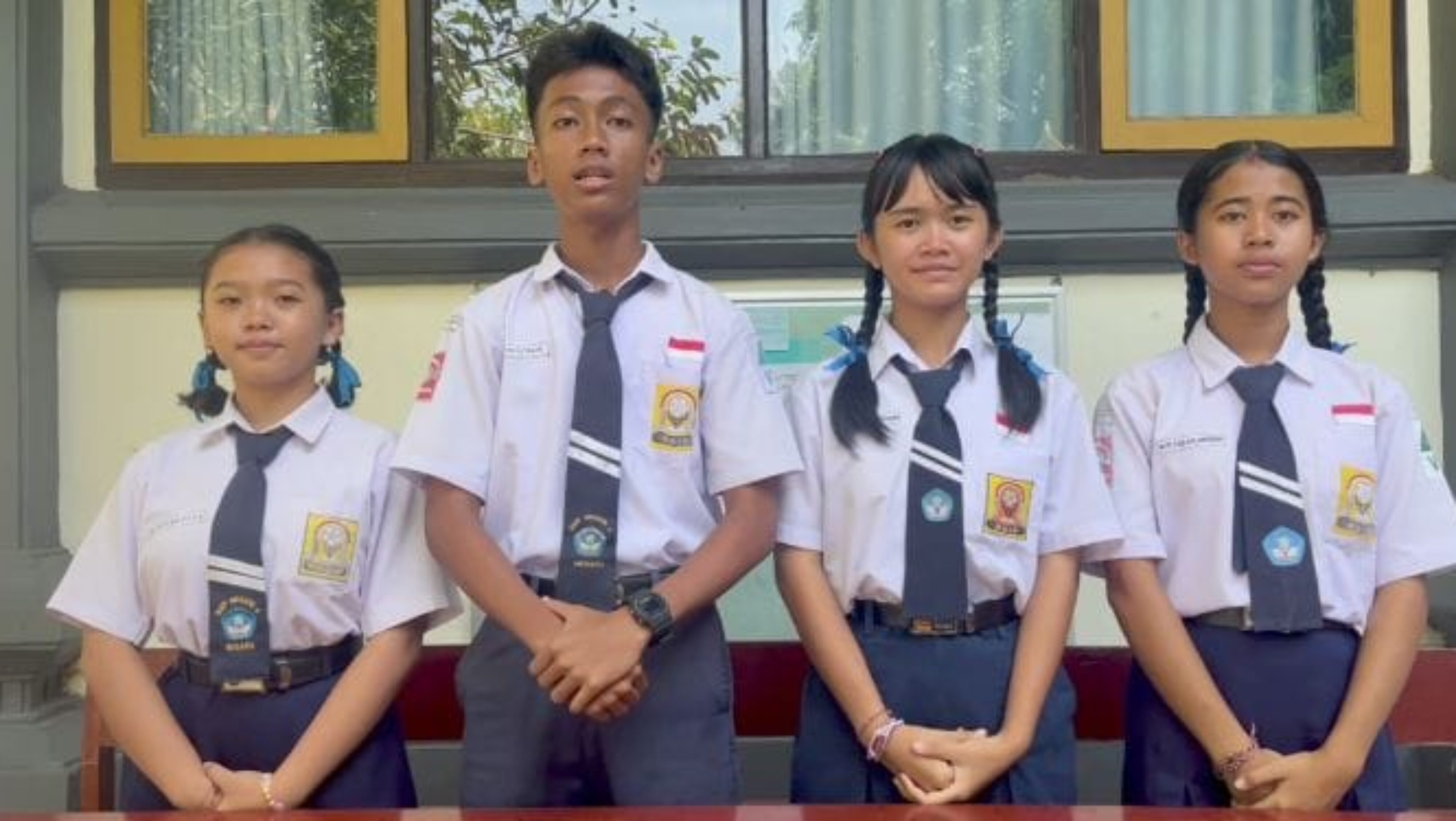 Dituding Mewajibkan Beli Seragam, Begini Penjelasan Pihak Sekolah dan OSIS SMP Negeri 4 Negara