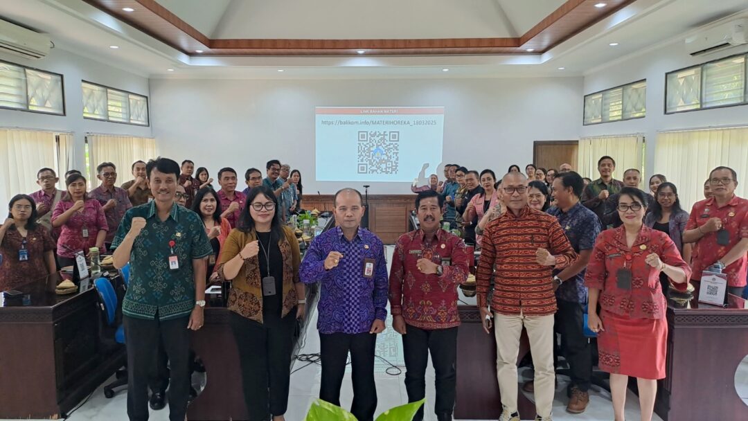 DKLH Provinsi Bali Gelar Rakor Pengelolaan Sampah pada Kegiatan Pariwisata