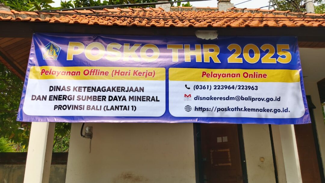 Pemprov Bali Pastikan Para Pekerja Terima THR Keagamaan