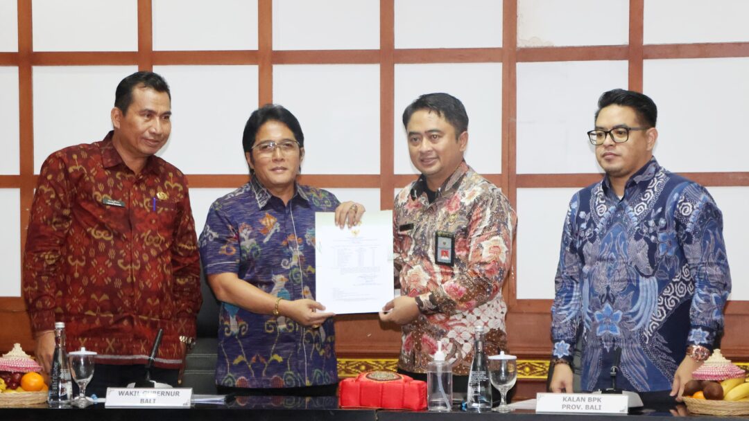 Wagub Giri Prasta: Pemprov Bali Tetap Berkomitmen Tinggi dalam Perbaikan Pengelolaan Keuangan dan Aset Daerah