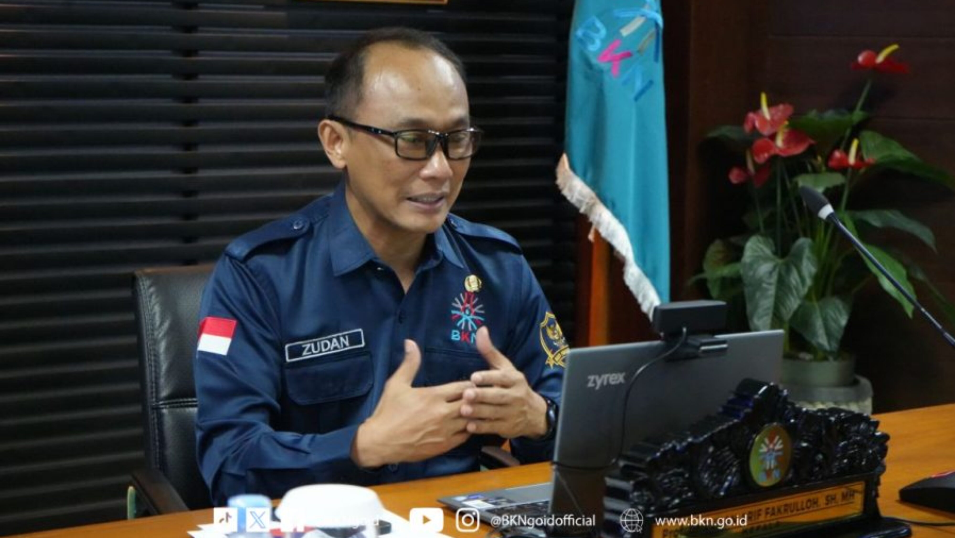 Kepala BKN Prof Zudan: Optimalisasi Dalam Seleksi CPNS Agar Formasi Bisa Maksimal Terpenuhi