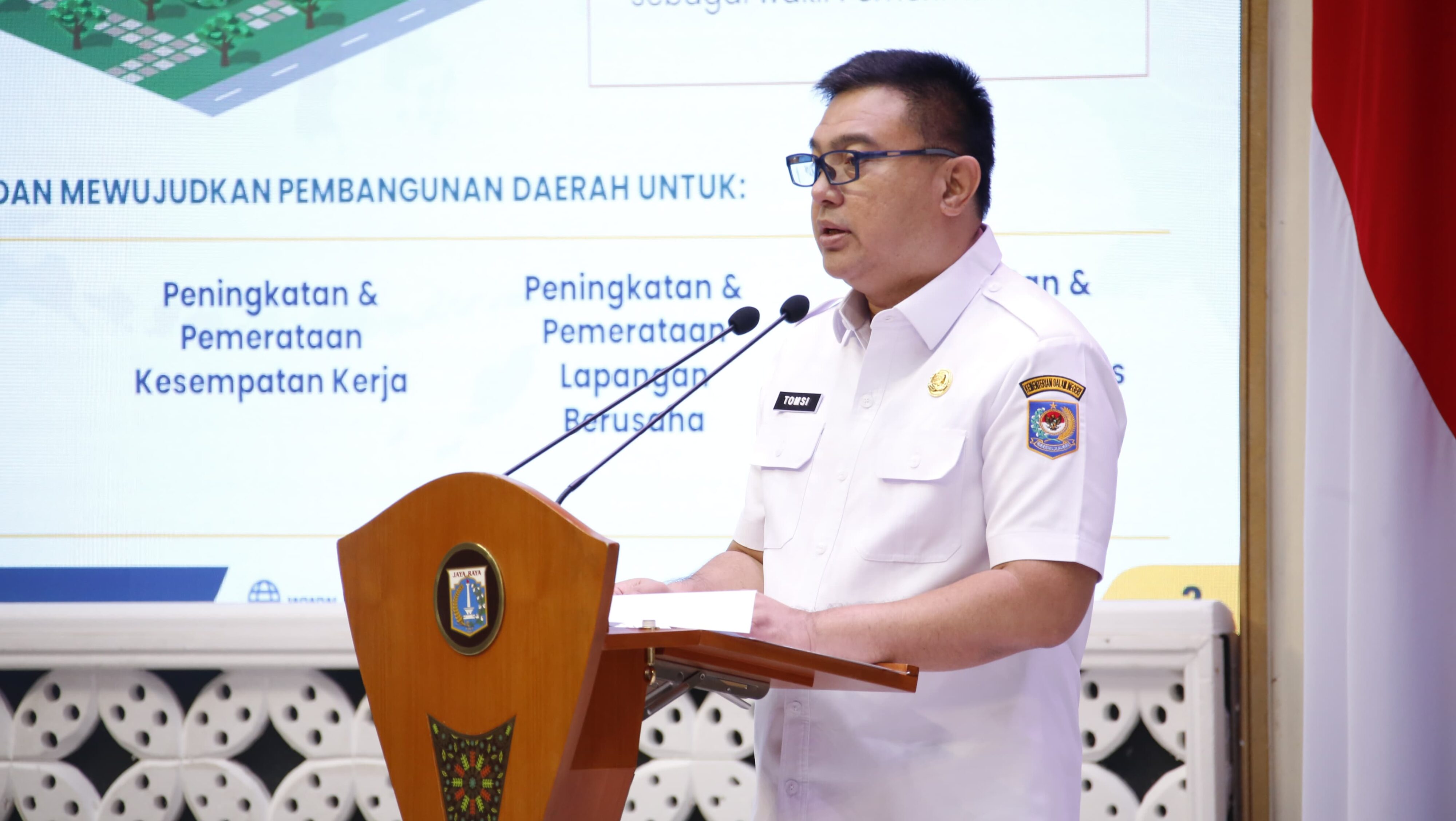 Sekjen Kemendagri Dorong Pemprov DKI Jakarta Mampu Tingkatkan Kinerja sebagai Kota Global