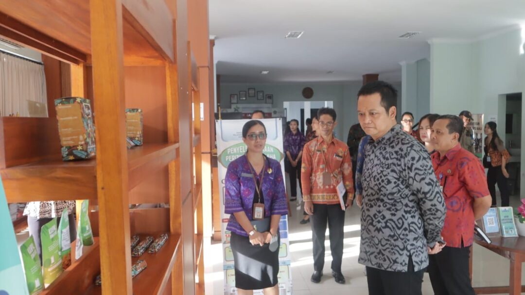 Bupati Jembrana Harapkan PLUT Dapat Perkuat Ekosistem Ekonomi Kreatif Di Jembrana