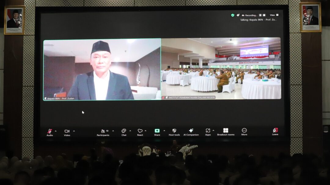 BKN Komitmen Maksimalkan Peran ASN Profesional Dukung Tercapainya Visi Misi Kepala Daerah