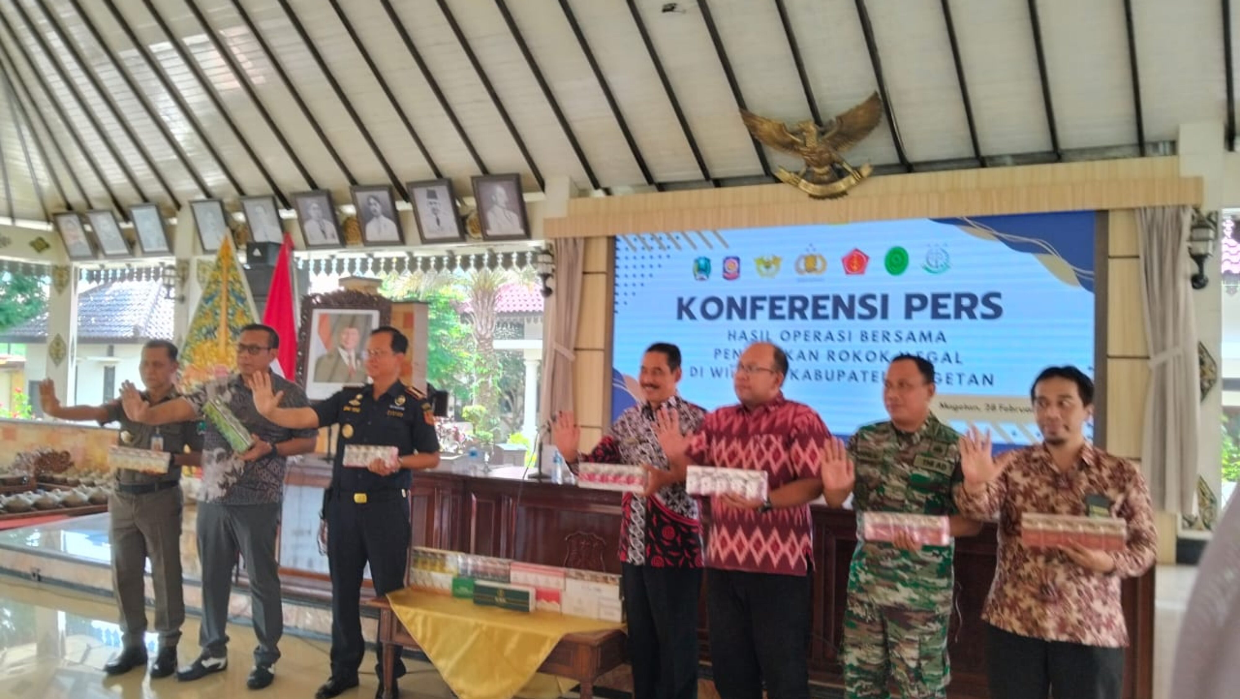 Bea Cukai Madiun Berikan Sangsi Denda Pada Pengedar Rokok Ilegal